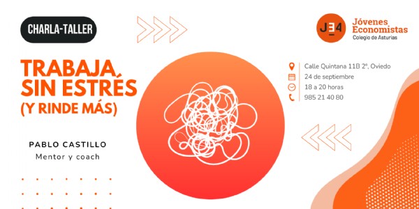 Charla-taller Trabaja sin estrs. 24 septiembre